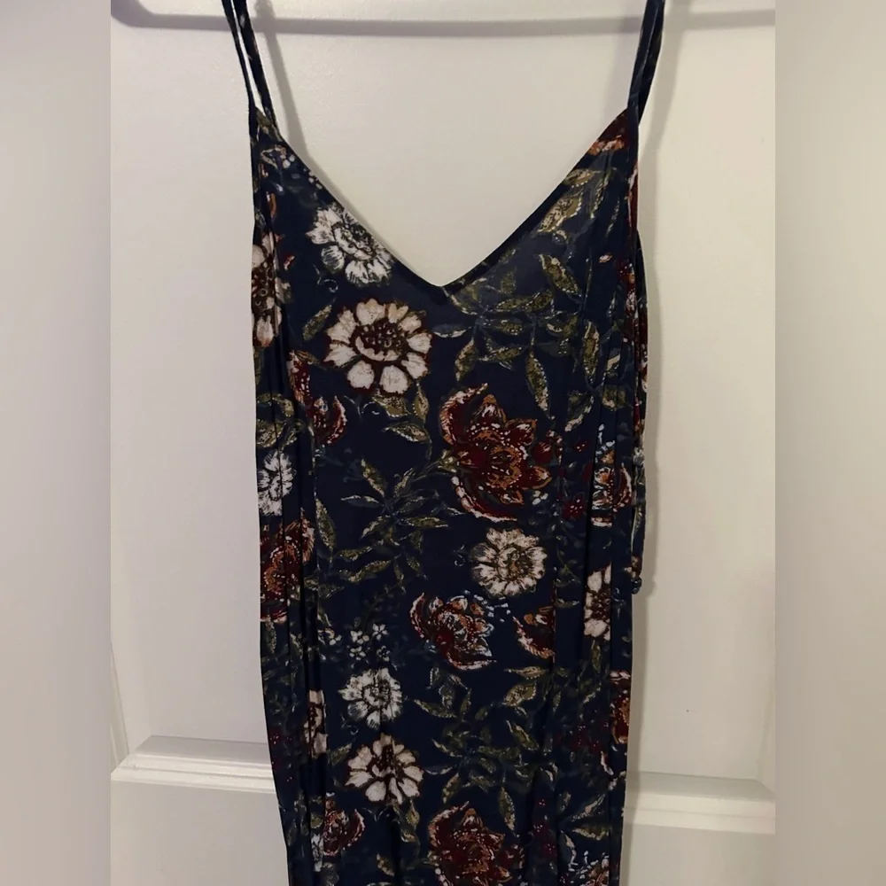 Abercrombie & Fitch Navy Floral Maxi Dress